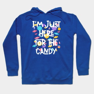 Funny Easter Bunny I'm Just Here For Easter Candy Kids Boys Hoodie